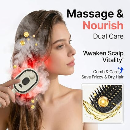 Electric Spray Retractable Air Cushion Comb