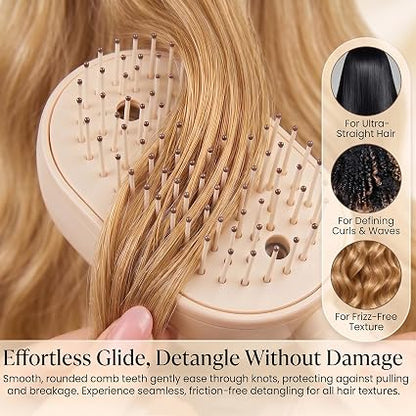 Electric Spray Retractable Air Cushion Comb