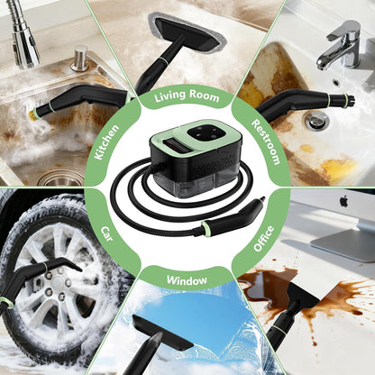 ♨️ 15-Second High-Pressure Multi-Surface Steam Cleaner