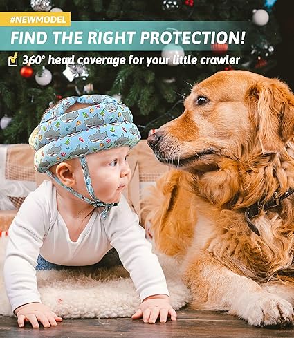 👶 360° PREMIUM BABY HEAD PROTECTOR / Protect Your Baby's Head During Crawling & First Steps