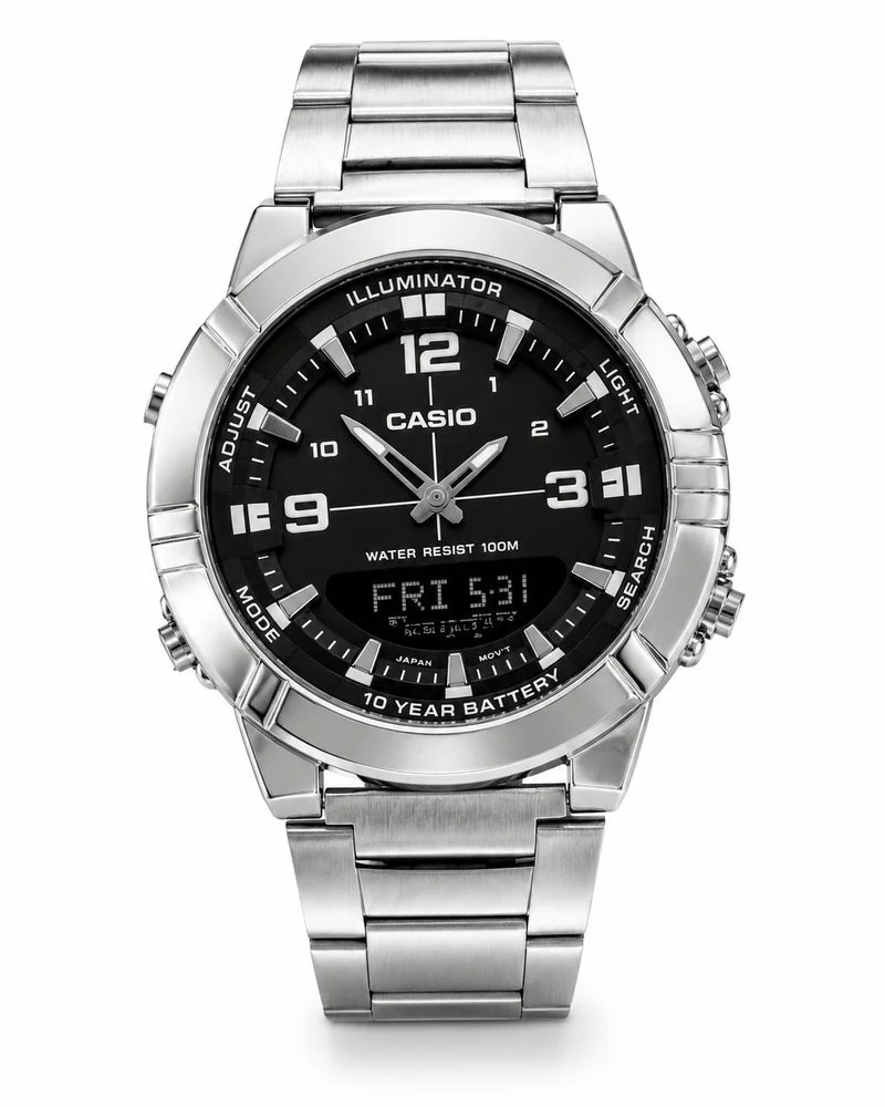 Orignal Water Resistant Casio Illuminator Watch